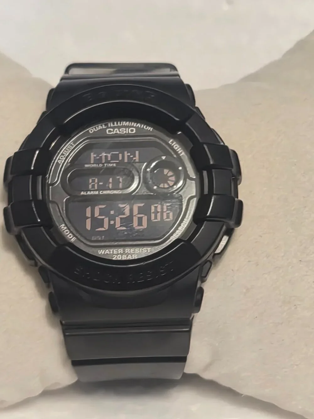 Casio G Shock Baby G Matte Black